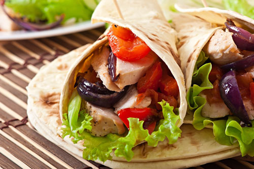 tortilla-with-chicken-bell-peppers - food gang